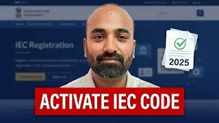 IEC Code Registration Process 2025- Import Export Code #iec #importexport