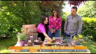 Make your own Herbal Honey Infusions with Feebee Foran of Forager.ie.