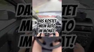 SO VIEL kostet mich mein Auto im Monat #autofahren #autotipps #autokauf #kosten