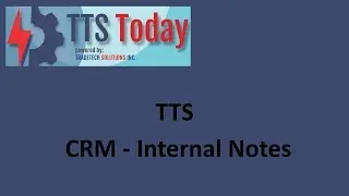 CRM - Internal Notes