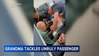 Grandmother stops passenger from storming Delta cockpit