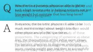 Atlanta MD Weight Loss FAQ About Bariatric Medicine