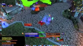 Destro Warlock/BM Hunter vs. War/BM Hunter arena pvp 5.2 Win