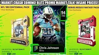 MARKET CRASH COMING! BLITZ PROMO MARKET TALK! INSANELY CHEAP PRICES! | MADDEN 20 ULTIMATE TEAM