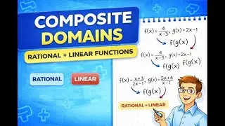 Domain of Composite Functions with Rational vs Linear Examples