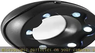 Micnova MQ-7X SLR Clean Sensor Loupe Screen Protector with Dust Illuminating Bright LED's for Canon