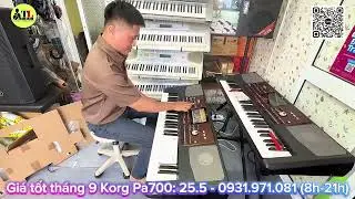 Đập Hộp Đ&agrave;n Organ Korg Pa700 New 2025 về với kh&aacute;ch VIP ở Quận 12 - Gi&aacute; si&ecirc;u tốt tại Trần Li&ecirc;m