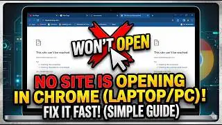 No site is opening in google Chrome in Laptop | Website not opening in chrome in laptop/Pc | Windows