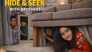 Hide and👀 seek me bhai ne kar di prank🤣😱🔥 #vlog #funny #villagerlifestyle #comedy #shortvideo #trend