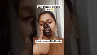||best charcoal mask for face 😁||#how to remove blackheads#makeuptutorial#makeuphack#shots#ytshorts