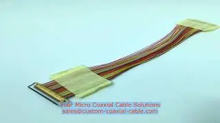 x-ray aoi inspected micro coaxial cable coaxial cable capacitance Ultrasound micro coax cable EU dis