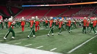 JAMES HILL SPORTS HBCU BAND OF THE YEAR FLORIDA A&M UNIVERSITY MARCHING 100 ATL MB STADIUM 12-12-25