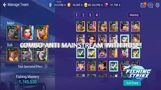 Fishing Strike : Combo anti mainstream with Rose!