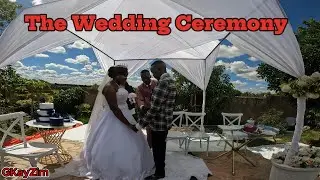 The big day our wedding ceremony  has finally come.#Zimbabwe #harare #wedding#africa