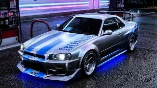 Drive Paul Walker's R34 Skyline【Need for Speed Heat】