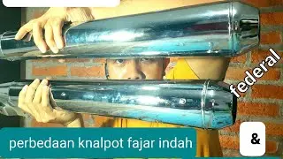 UNBOXING & REVIEW KNALPOT HONDA ASTREA FAJAR INDAH & FEDERAL ‼️#AJMBALI @tadchannelindonesia3793