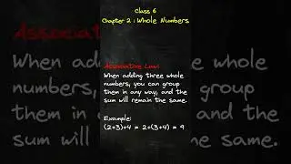 5. Maths Shorts: Class 6 | Chapter 2 | Whole numbers