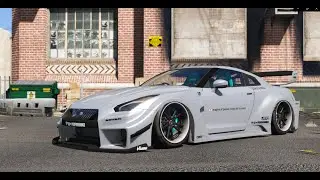 NISSAN GTR R35 LIBERTY WALK V3 I GTA V
