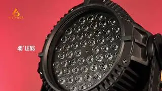 54pcs double layer waterproof par light split line.