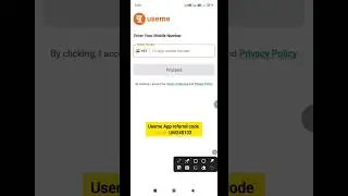 useme app me account kaise banaye, use me app me account kaise banaye, useme app referral code,