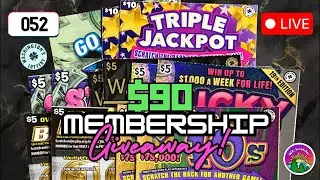 🤩 LIVE: OCT &lsquo;25 Monthly Membership Appreciation | WA Lottery Scratch Tickets