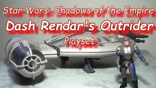Star Wars: Shadows of the Empire - Dash Rendar's Outrider playset