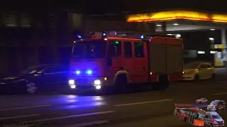 [Silvester] Einsatzfahrten von Feuerwehr, Rettungsdienst & Polizei Wiesbaden