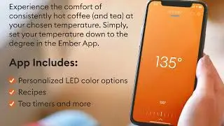 Ember Smart Mug 2: Never Drink Cold Coffee Again! Perfect Temperature Control
