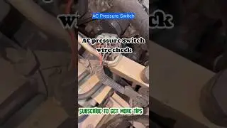 AC pressure Switch Work #recommended #usefultips