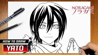 How to draw Yato from Noragami