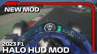 F1 2023 NEW MOD Halo HUD MOD for Assettocorsa and F1 23｜#Assettocorsa #f123game #f123