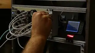 Eurorack MIDI Thru (2 in 11 out) Module 'm2m' Walkthrough and Audio Glitch Test