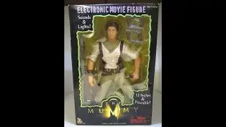 Brendan Fraser The Mummy 12&rdquo; Electronic Figure Review + Unboxing