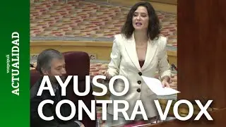 Ayuso va con todo contra VOX