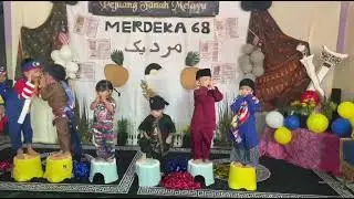 Falisha sambut Merdeka 2025 di Taska TIUM (Part 3)