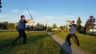 Quick Demonstration of Lichtenauer's Primary Guards