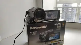 Тест видео камера Panasonic HC-V700