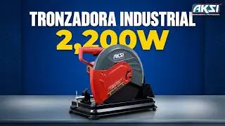 Tronzadora Industrial para Cortar Metales AKSI 2,200W