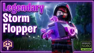Fortnite Lego Catch Legendary Storm Flopper How & Where Fish the Grassland Thunder & Lightning Storm