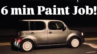 «Перекраска Nissan Cube | Преображение от начала до конца»