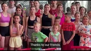 Providing support to summer sports programs for displaced children from Mariupol