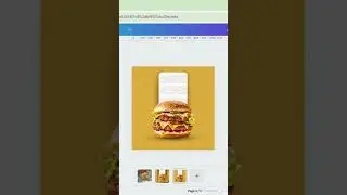 🍔 Transform Your Burger Posts into Showstoppers! | Easy Design Tips 🔥 #burgerdesign  #CreativePosts