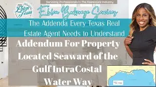 TREC Addendum Explained &ndash; Property Seaward of the GIWW | Form 34‑4