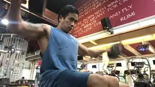 Dumbbell Side Lateral (side deltoids development)