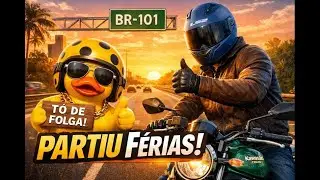 Sa&iacute;da Mais Cedo, BR-101 e Partiu F&eacute;rias! | De Boa Viagem pra Casa 🏍️☀️