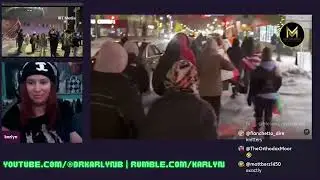NIGHTTIME ANTIFA ANTI-ICE RIOT WATCH MINNESOTA PORTLAND LOS ANGELES