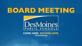January 6, 2026 DMPS Board Meeting & Work Session