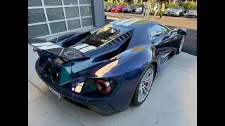 Потрясающий и редкий суперкар Ford GT 2-го поколения #sportscar #fordgt #ford #musclecar #automob...