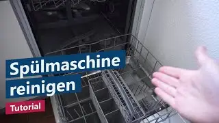 Geschirrspüler mit Hausmitteln reinigen und entkalken – Spülmaschinen-Tutorial