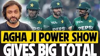 Agha Ji POWER SHOW gives Pakistan Big Total | Pakistan vs Australia 2nd T20I